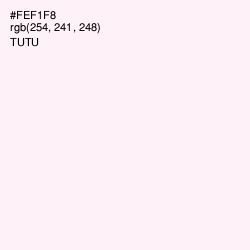 #FEF1F8 - Tutu Color Image