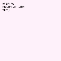 #FEF1FA - Tutu Color Image