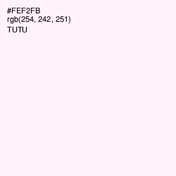 #FEF2FB - Tutu Color Image