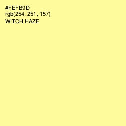 #FEFB9D - Witch Haze Color Image