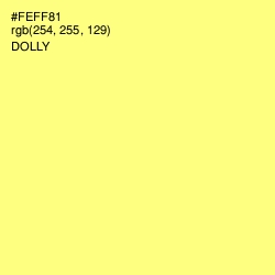 #FEFF81 - Dolly Color Image