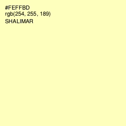 #FEFFBD - Shalimar Color Image