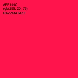 #FF144C - Razzmatazz Color Image