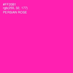 #FF20B1 - Persian Rose Color Image