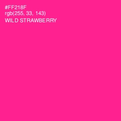 #FF218F - Wild Strawberry Color Image