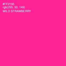 #FF2195 - Wild Strawberry Color Image