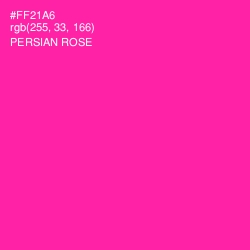 #FF21A6 - Persian Rose Color Image