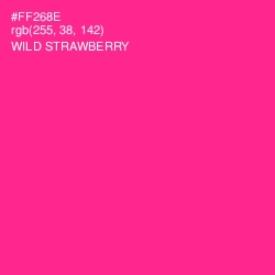 #FF268E - Wild Strawberry Color Image