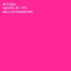 #FF2699 - Wild Strawberry Color Image