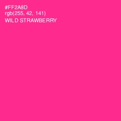 #FF2A8D - Wild Strawberry Color Image