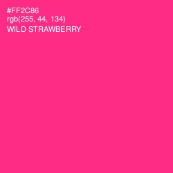 #FF2C86 - Wild Strawberry Color Image