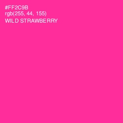 #FF2C9B - Wild Strawberry Color Image