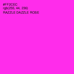 #FF2CEC - Razzle Dazzle Rose Color Image