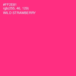 #FF2E81 - Wild Strawberry Color Image