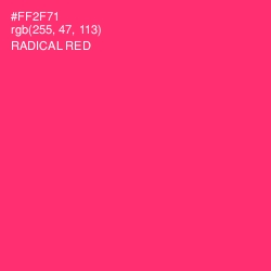#FF2F71 - Radical Red Color Image