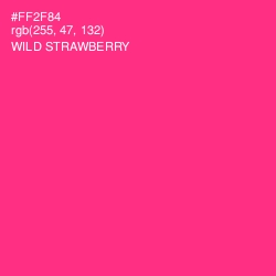#FF2F84 - Wild Strawberry Color Image