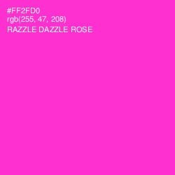 #FF2FD0 - Razzle Dazzle Rose Color Image