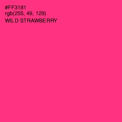 #FF3181 - Wild Strawberry Color Image