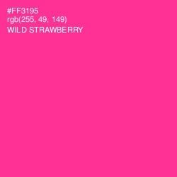#FF3195 - Wild Strawberry Color Image
