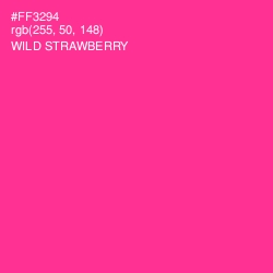 #FF3294 - Wild Strawberry Color Image