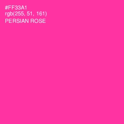 #FF33A1 - Persian Rose Color Image
