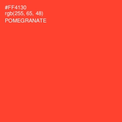 #FF4130 - Pomegranate Color Image