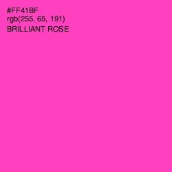 #FF41BF - Brilliant Rose Color Image