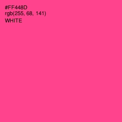 #FF448D - Violet Red Color Image