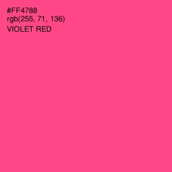 #FF4788 - Violet Red Color Image