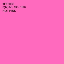 #FF69BE - Hot Pink Color Image