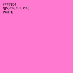 #FF79D1 - Orchid Color Image