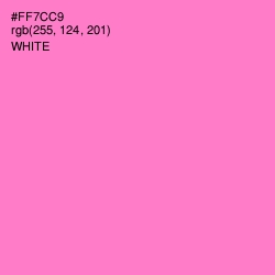 #FF7CC9 - Orchid Color Image
