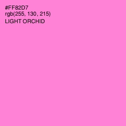 #FF82D7 - Light Orchid Color Image