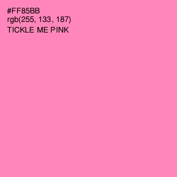 #FF85BB - Tickle Me Pink Color Image