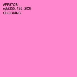#FF87CB - Shocking Color Image