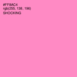 #FF8AC4 - Shocking Color Image