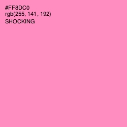 #FF8DC0 - Shocking Color Image