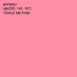 #FF8FA7 - Tickle Me Pink Color Image