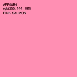 #FF90B4 - Pink Salmon Color Image