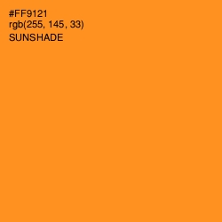 #FF9121 - Sunshade Color Image