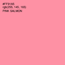 #FF91A5 - Pink Salmon Color Image