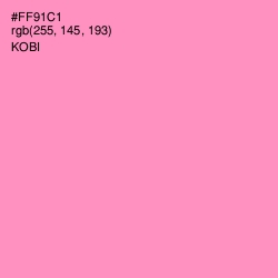 #FF91C1 - Kobi Color Image