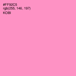 #FF92C5 - Kobi Color Image