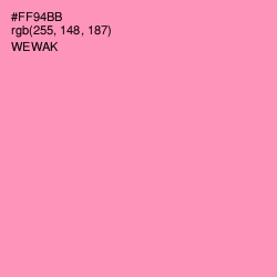 #FF94BB - Wewak Color Image