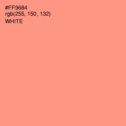 #FF9684 - Vivid Tangerine Color Image