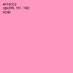 #FF97C0 - Kobi Color Image