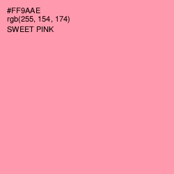 #FF9AAE - Sweet Pink Color Image