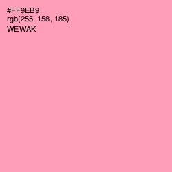 #FF9EB9 - Wewak Color Image