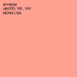 #FFA090 - Mona Lisa Color Image