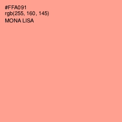 #FFA091 - Mona Lisa Color Image
